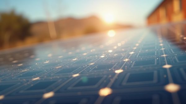 Obtenez de l'électricité verte avec un panneau solaire photovoltaïque